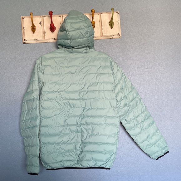 NWT OBEY league micro puffer hooded jacket - Picture 4 of 8